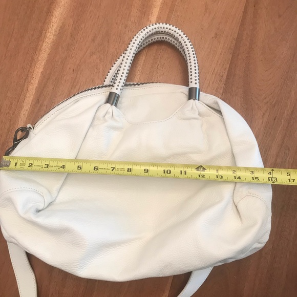 Kenneth Cole Leather Satchel - Picture 7 of 8